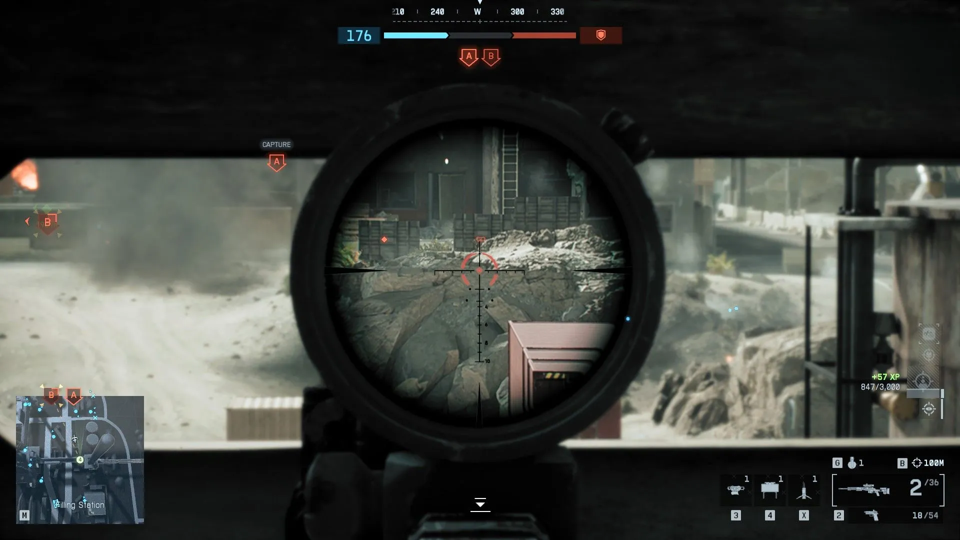 Người chơi Battlefield 6 thực hiện vai trò Assault với grenade launcher và đồng đội phía sau