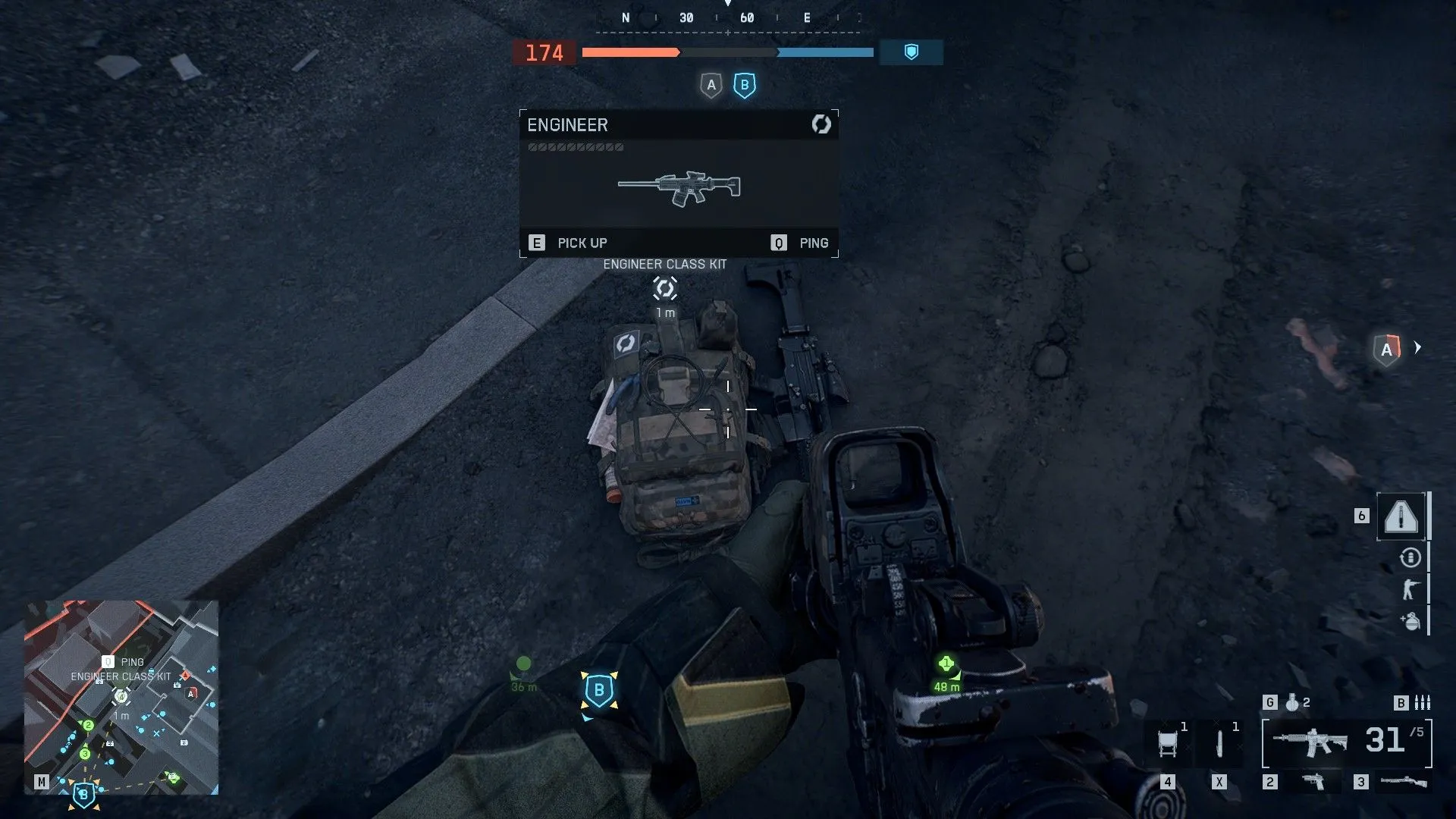 Nhặt kit rơi Battlefield 6: kiểm tra vũ khí và phụ kiện trước khi đổi