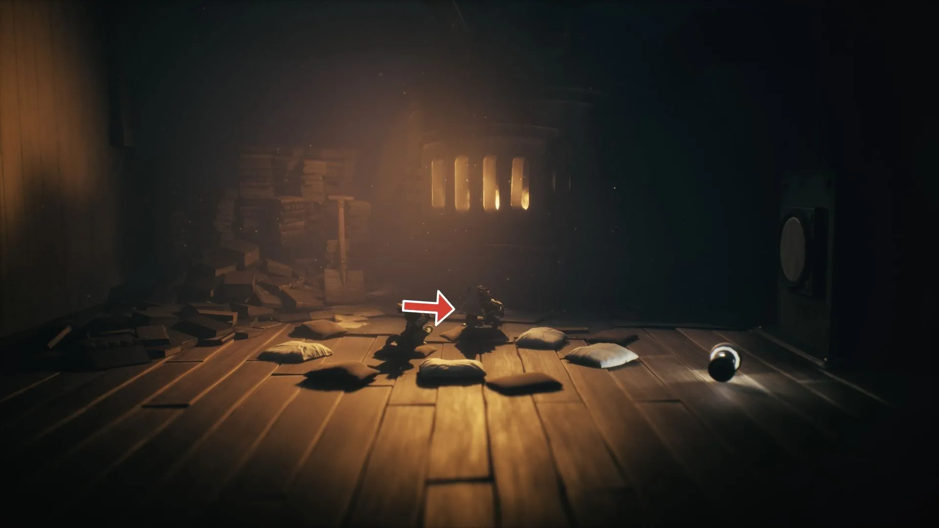 Nome #1 ở cuối hành lang, phòng lò nung Little Nightmares 3