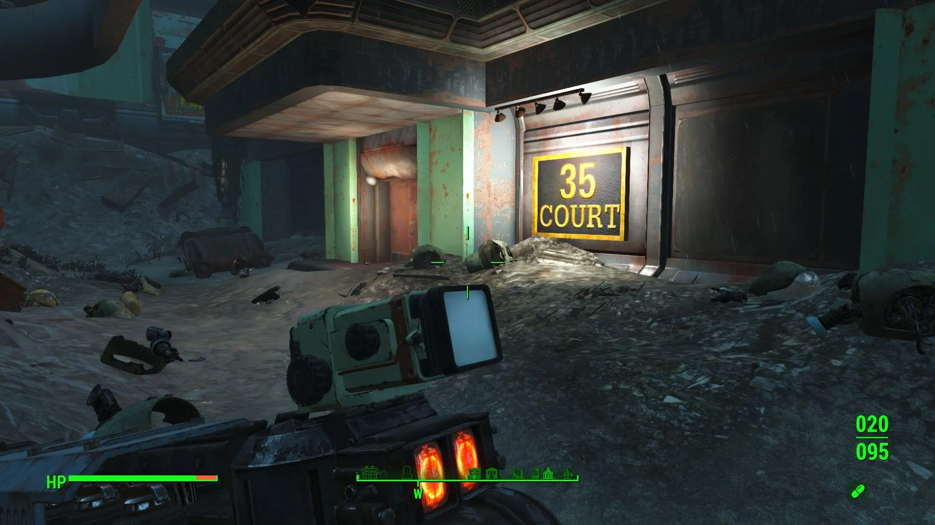 Power Armor trong Fallout 4, cảnh hoang tàn hậu tận thế