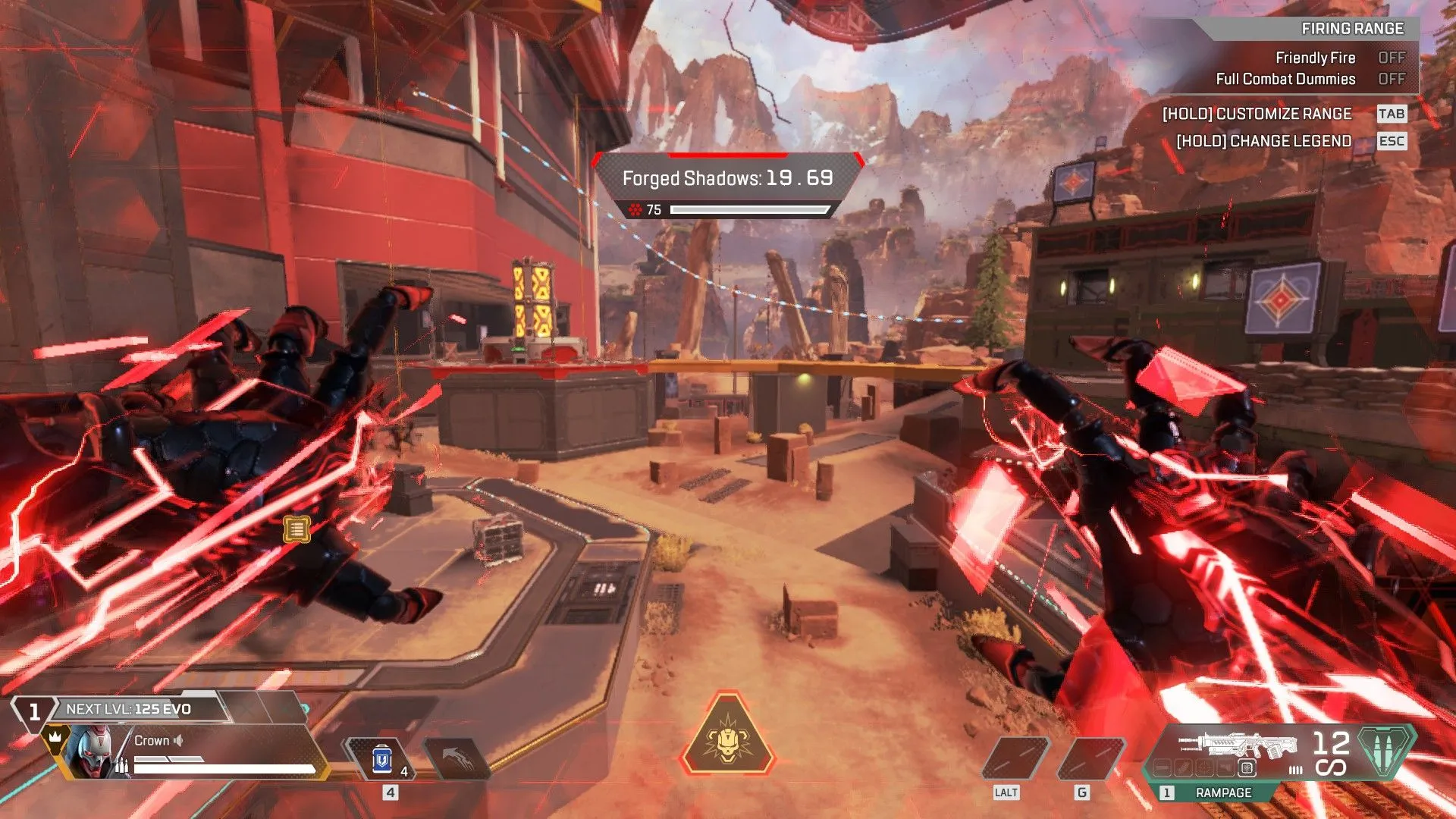 Revenant kích hoạt Forged Shadows nhận khiên 75 HP và gia tăng độ trâu Apex Legends