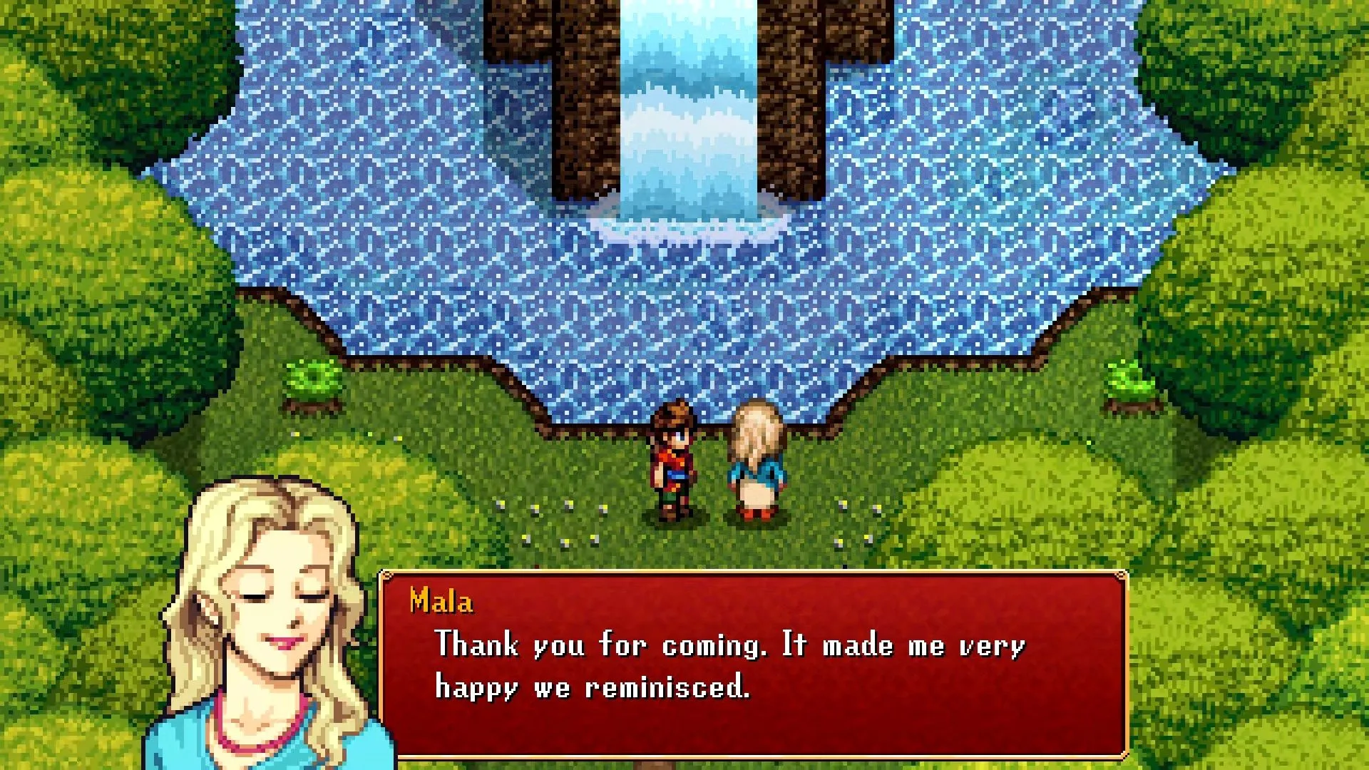 Rio và Mala trò chuyện trước nhiệm vụ, mở đầu cốt truyện chính