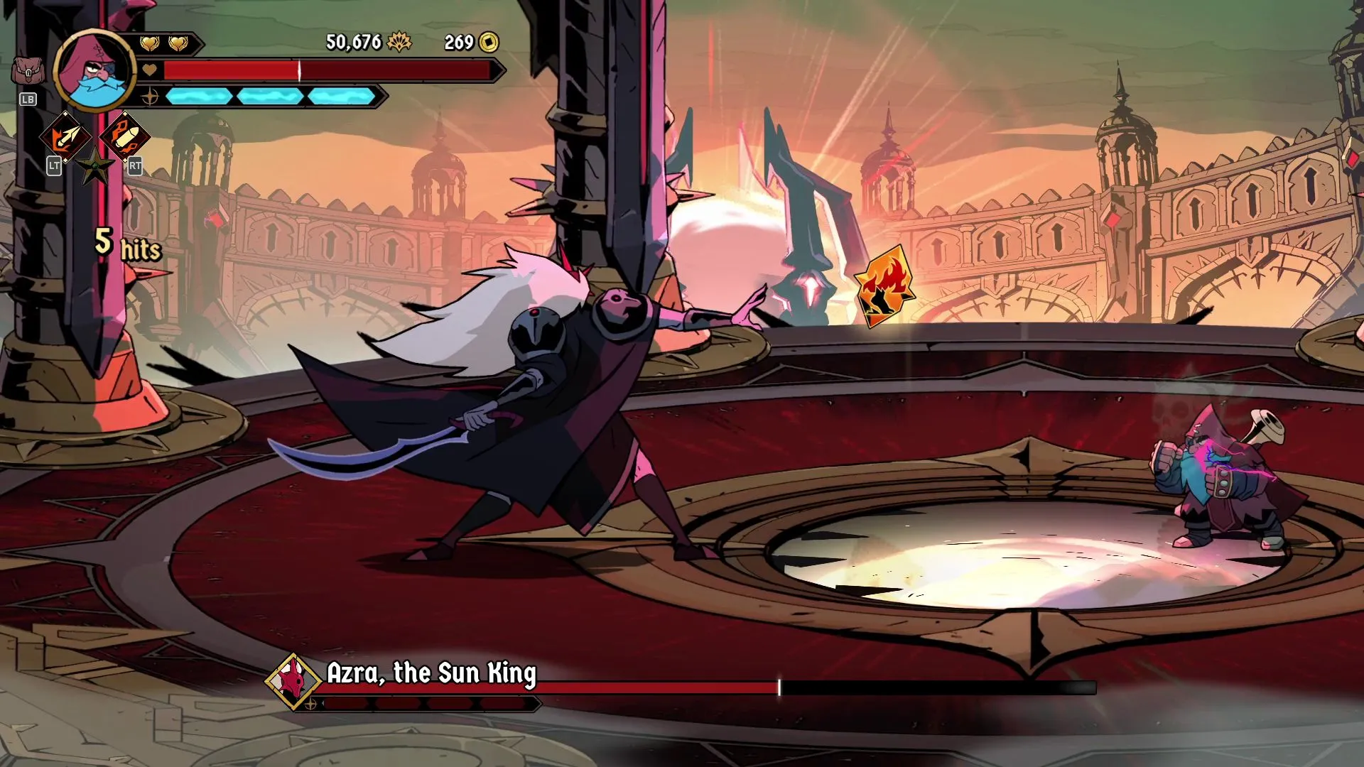 Ritual of Time sau khi đánh bại Azra the Sun King trong Asterios