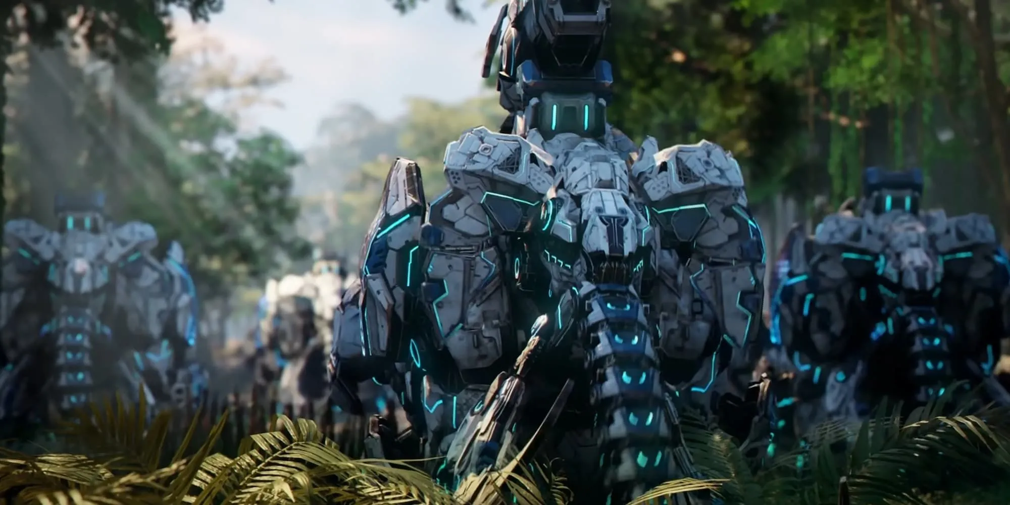 Robot voi trong Light of Motiram được công bố — so sánh với phong cách Horizon