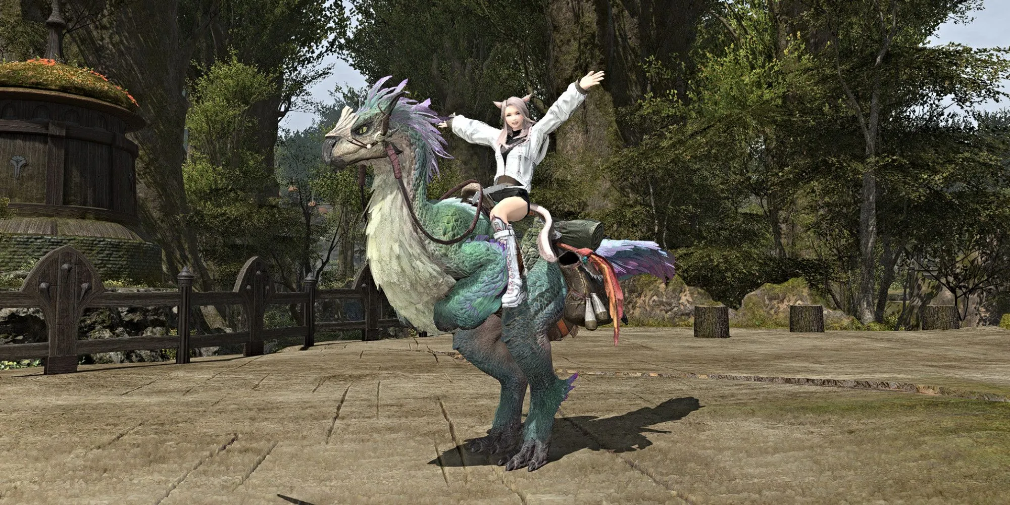 Seikret mount hiển thị trong FFXIV Patch 7.35
