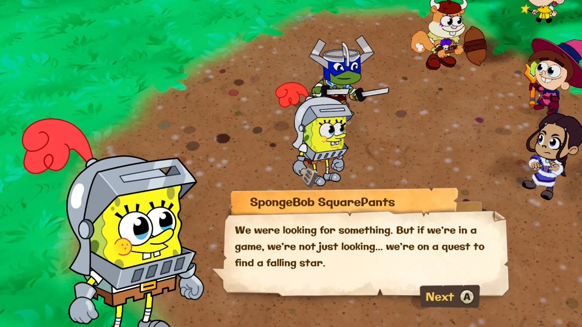 SpongeBob cùng đội — lồng tiếng chuẩn, nhưng một số nhân vật bị thiếu spotlight
