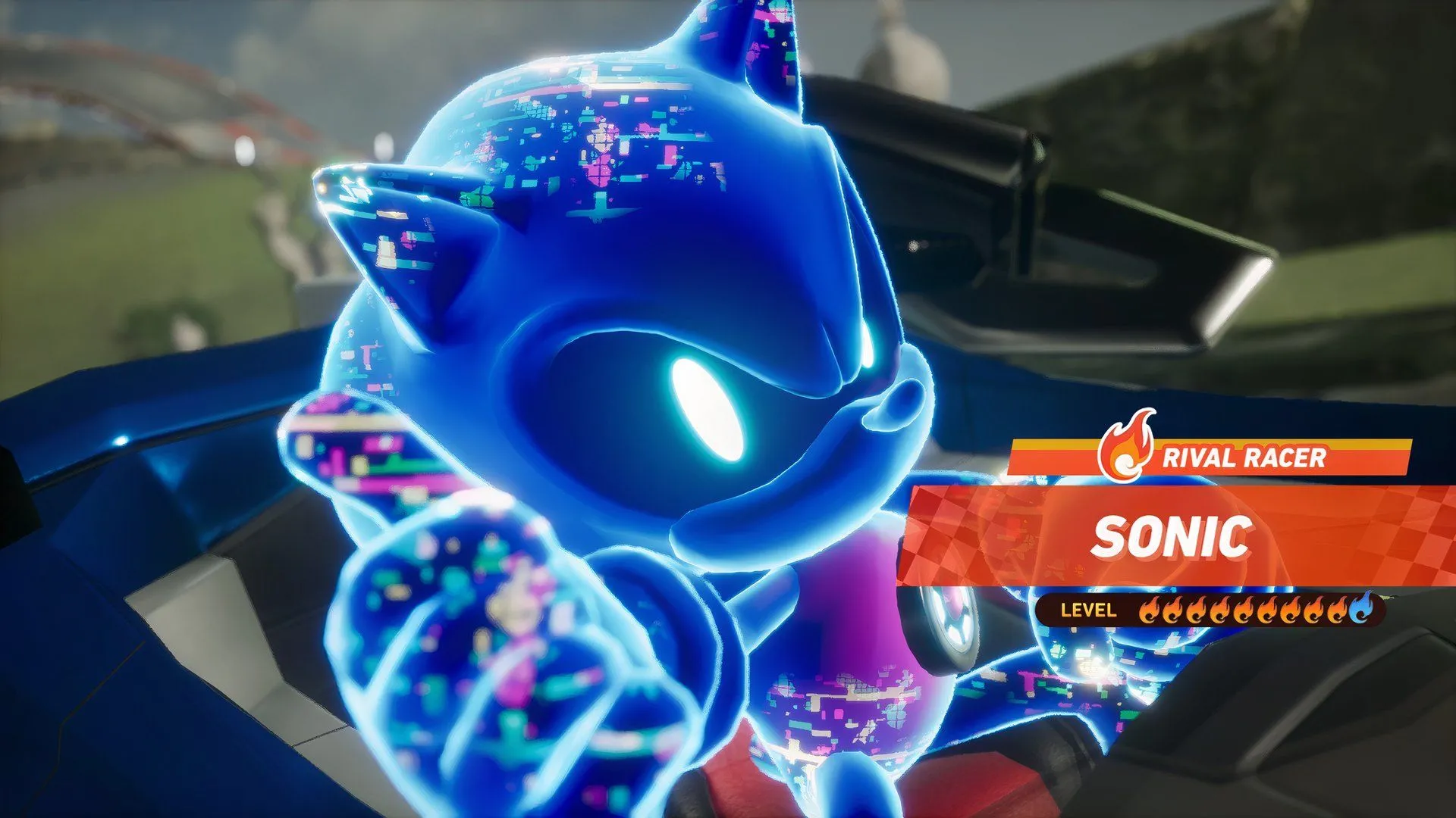 Xe AI trong Sonic Racing CrossWorlds, cảnh đua tại Race Park